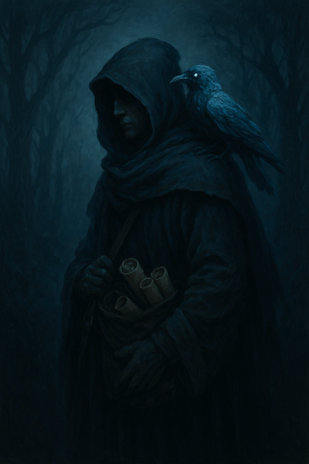 Ilustración del Mensajero Silente